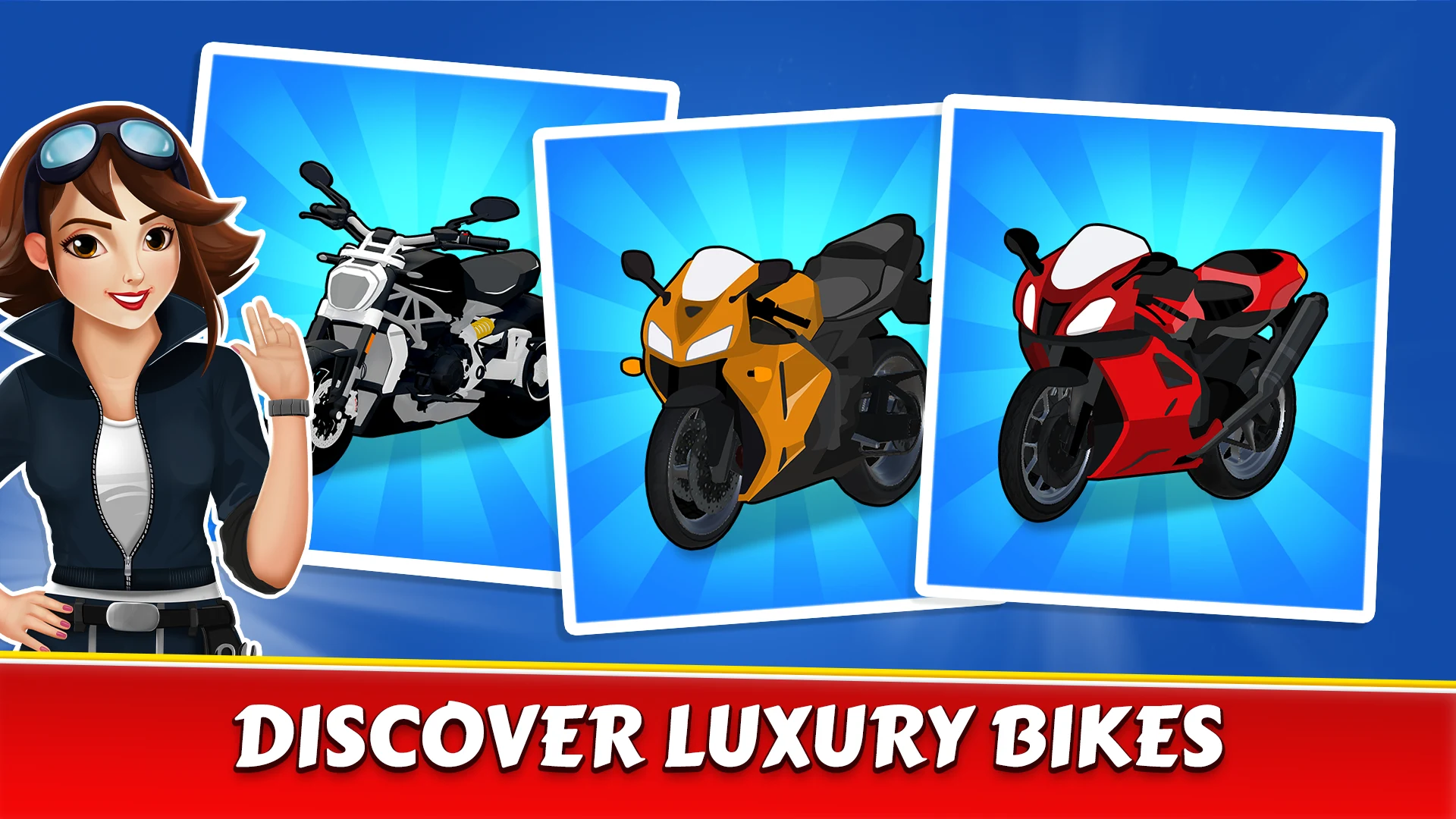 Merge Bike game Idle Tycoon screenshot