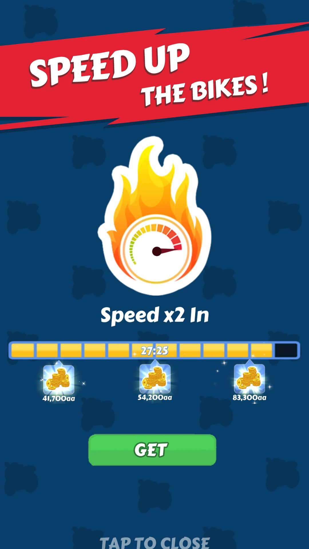 Merge Bike game Idle Tycoon screenshot